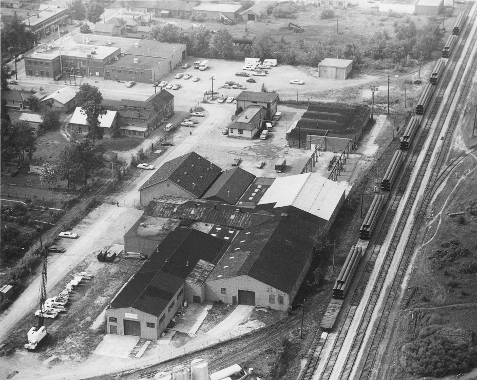 old arial view of our welland plant